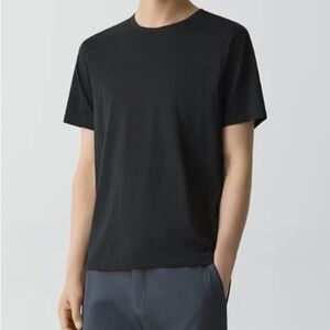 Theory Men's “Precise” Classic Black Short Sleeve Tee